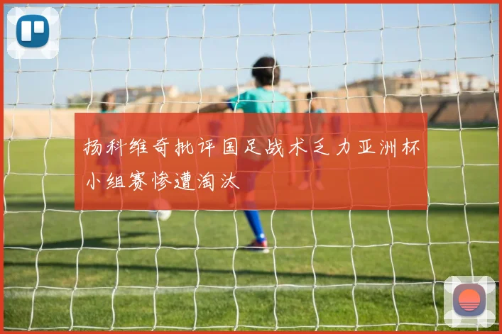 扬科维奇批评国足战术乏力亚洲杯小组赛惨遭淘汰